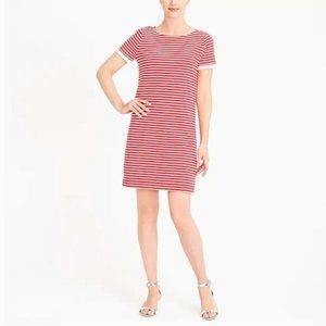 J. Crew Mini Dress Red and White Striped